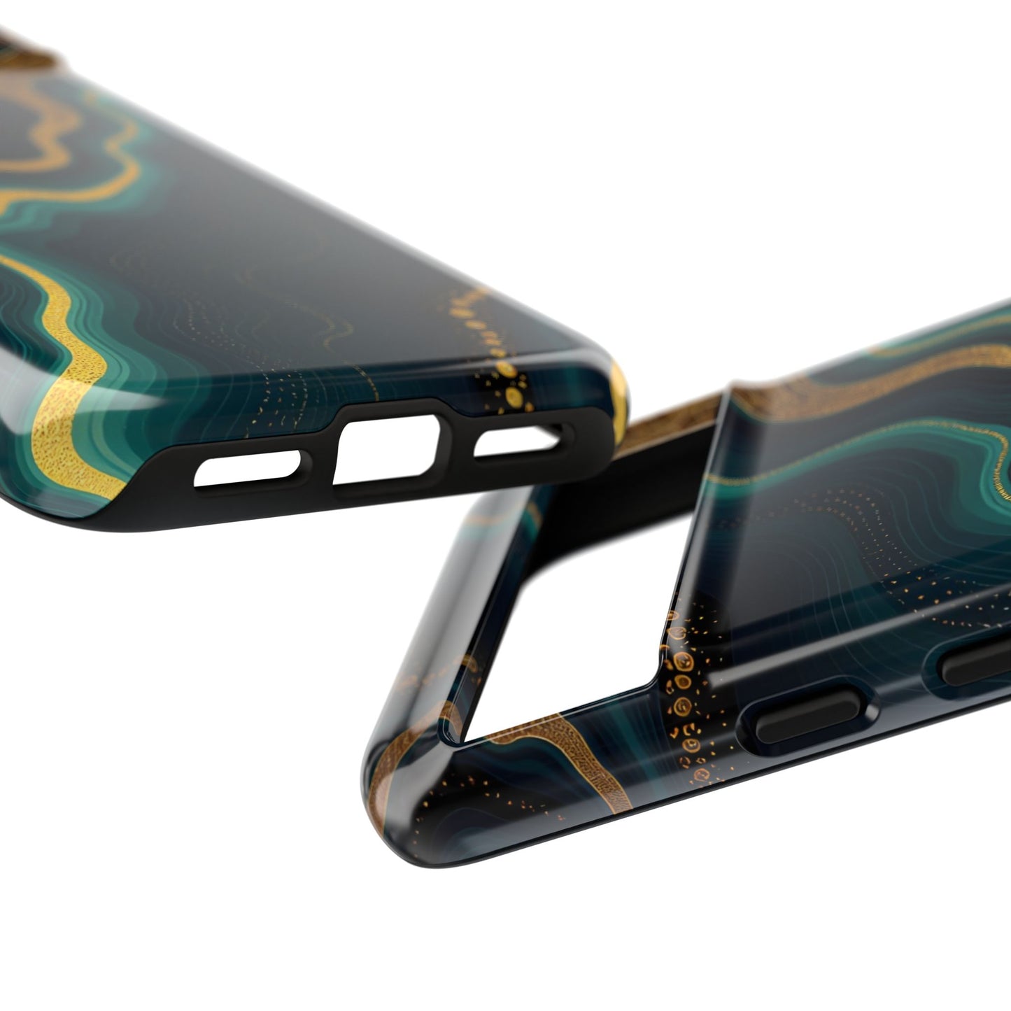 Elegant Phone Case, Geode Phone Protector, Stylish Protective Cover, Unique Gift for Him, Trendy Tech Accessory