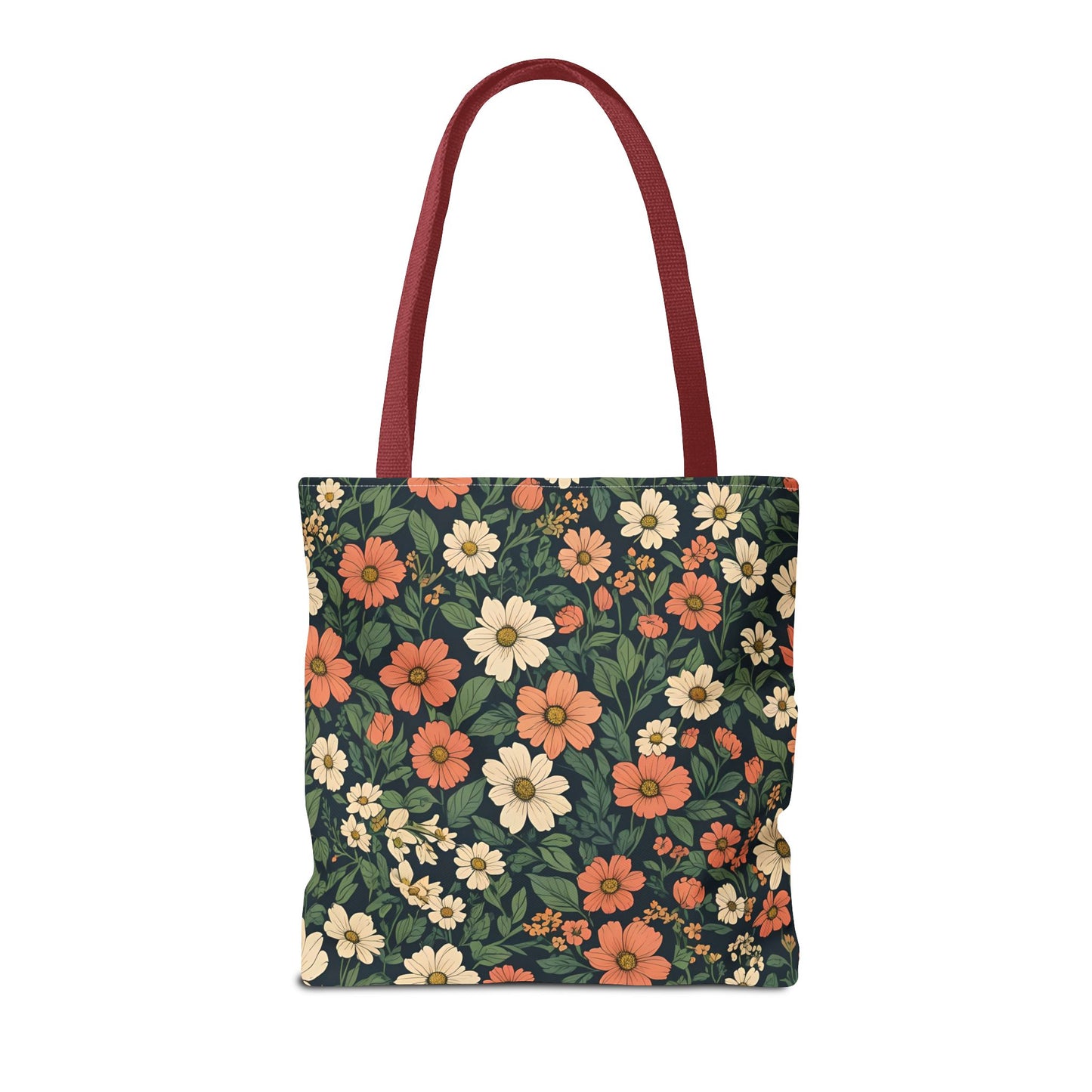 Tote Bag Floral Design Shopping Carry Travel Bag