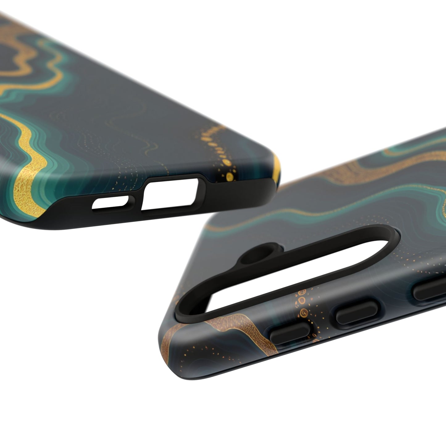 Elegant Phone Case, Geode Phone Protector, Stylish Protective Cover, Unique Gift for Him, Trendy Tech Accessory