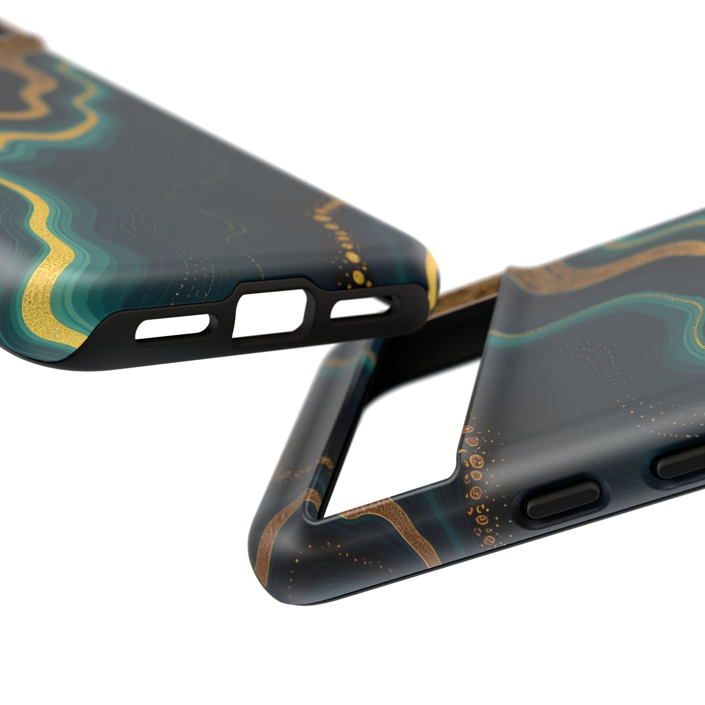 Elegant Phone Case, Geode Phone Protector, Stylish Protective Cover, Unique Gift for Him, Trendy Tech Accessory