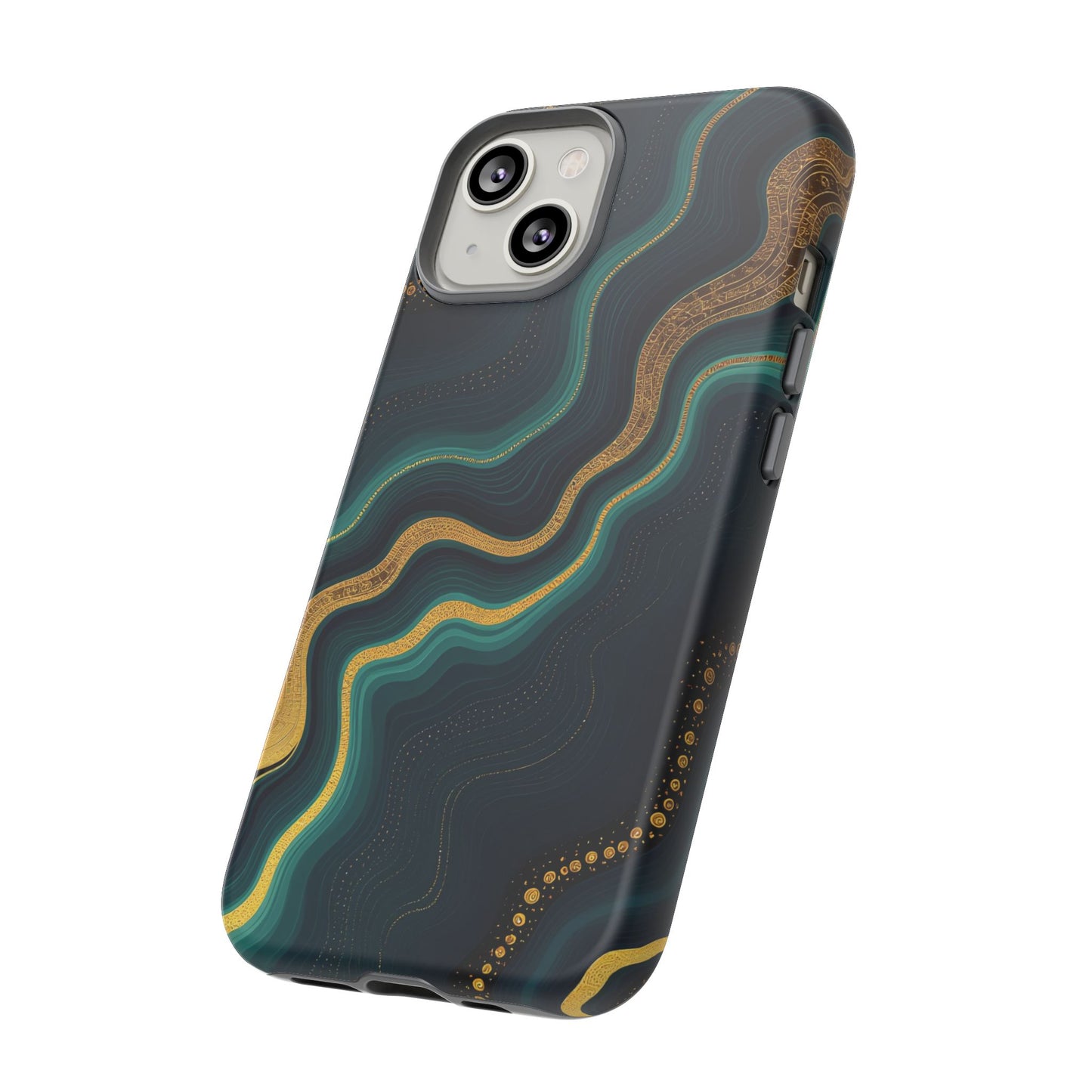 Elegant Phone Case, Geode Phone Protector, Stylish Protective Cover, Unique Gift for Him, Trendy Tech Accessory