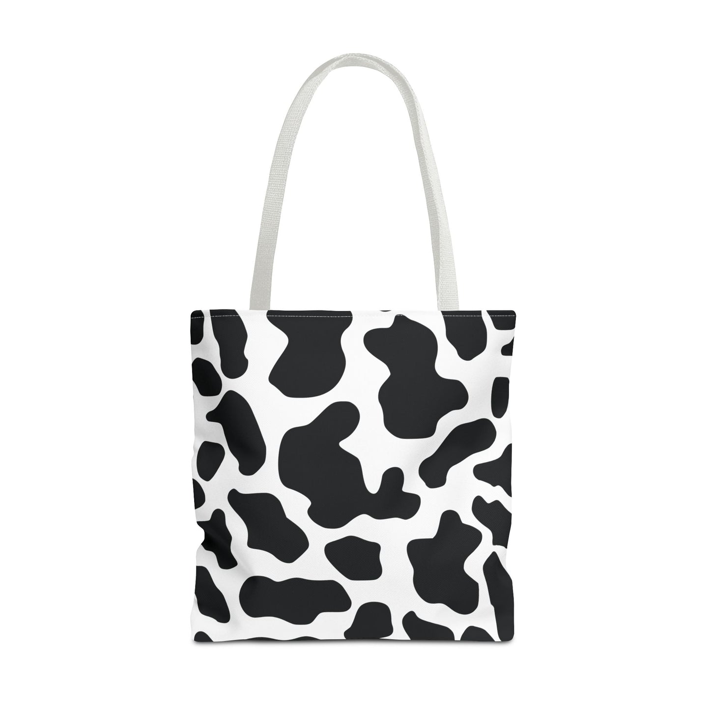 Cow Print Tote Bag - Large Reusable Shopping and Travel Bag