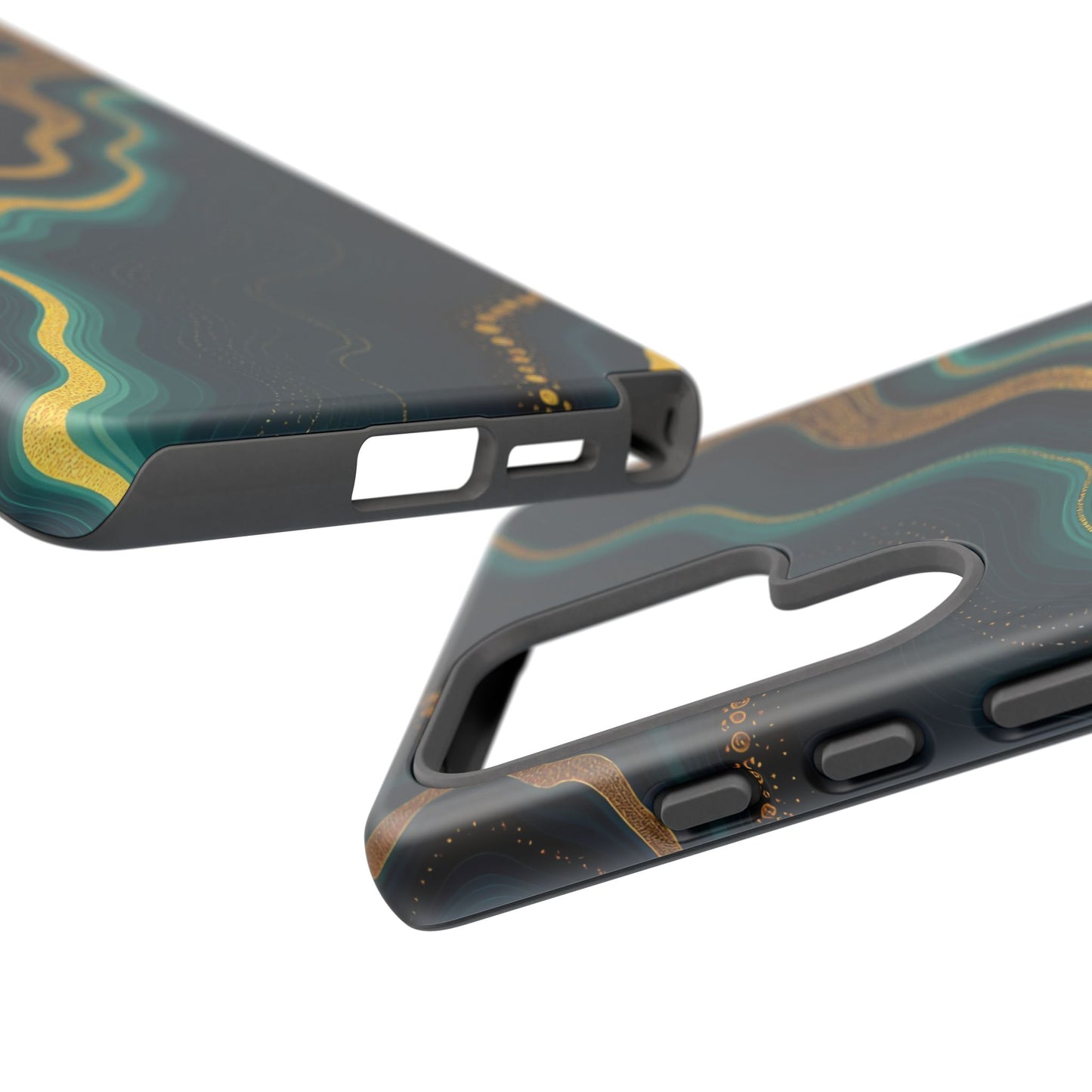 Elegant Phone Case, Geode Phone Protector, Stylish Protective Cover, Unique Gift for Him, Trendy Tech Accessory