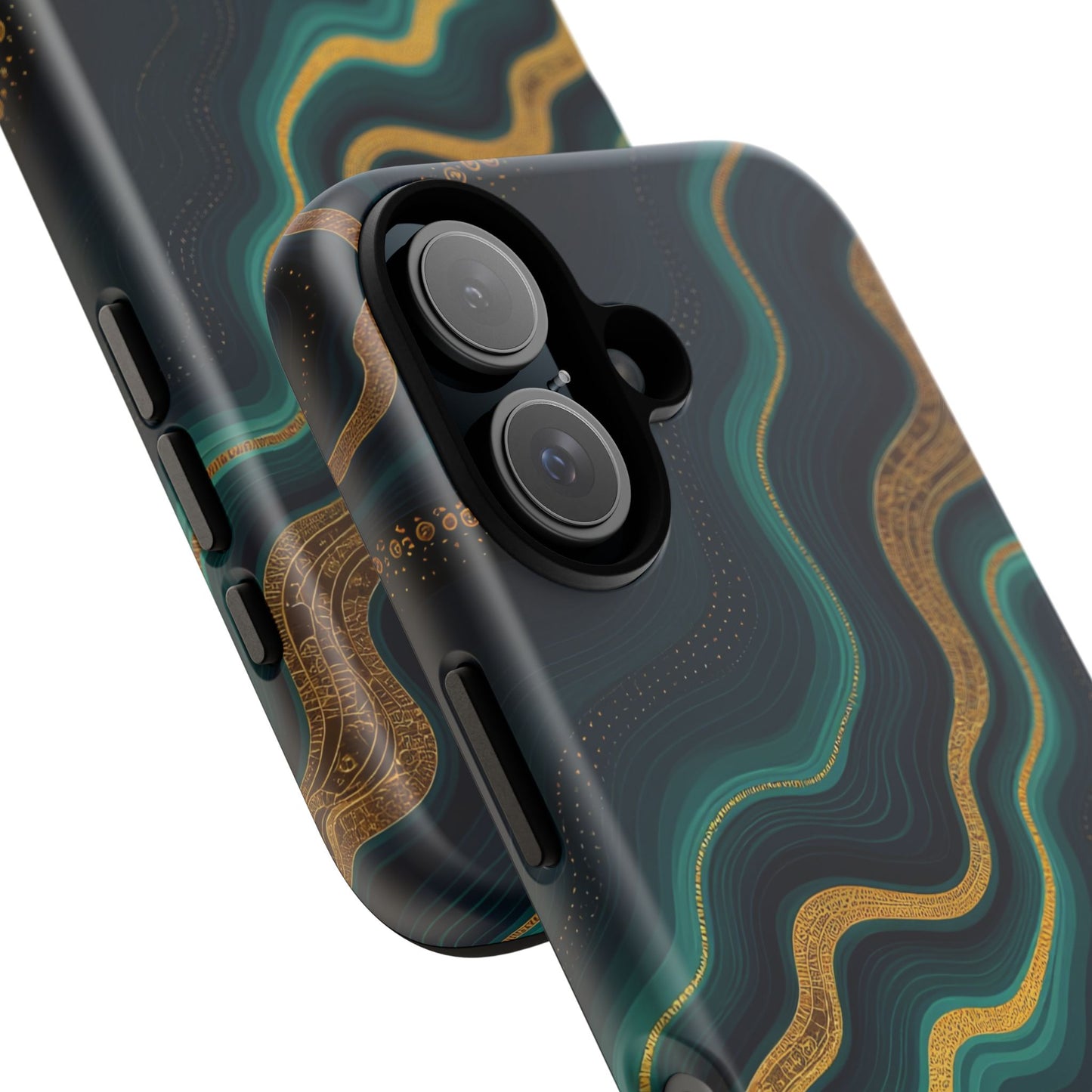 Elegant Phone Case, Geode Phone Protector, Stylish Protective Cover, Unique Gift for Him, Trendy Tech Accessory