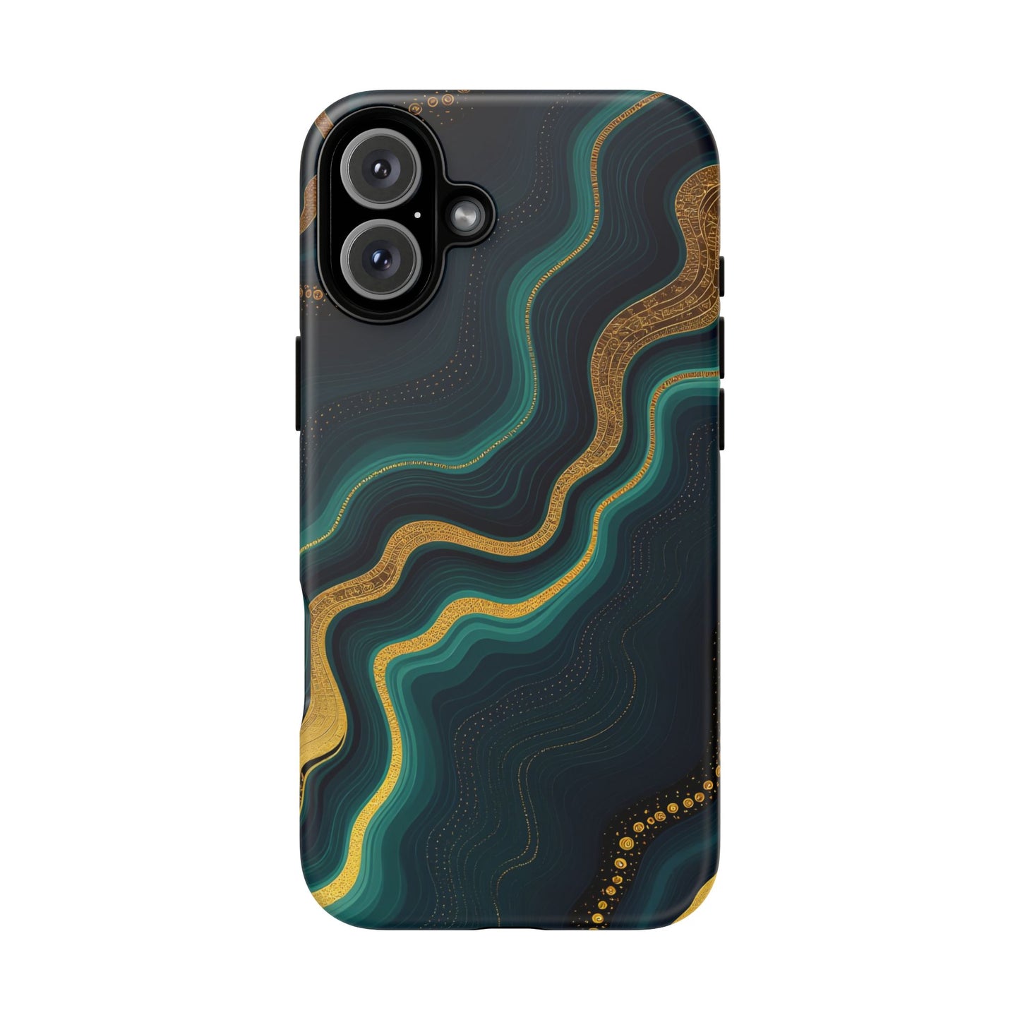 Elegant Phone Case, Geode Phone Protector, Stylish Protective Cover, Unique Gift for Him, Trendy Tech Accessory