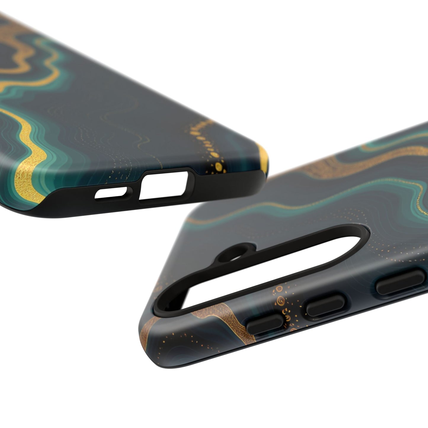 Elegant Phone Case, Geode Phone Protector, Stylish Protective Cover, Unique Gift for Him, Trendy Tech Accessory