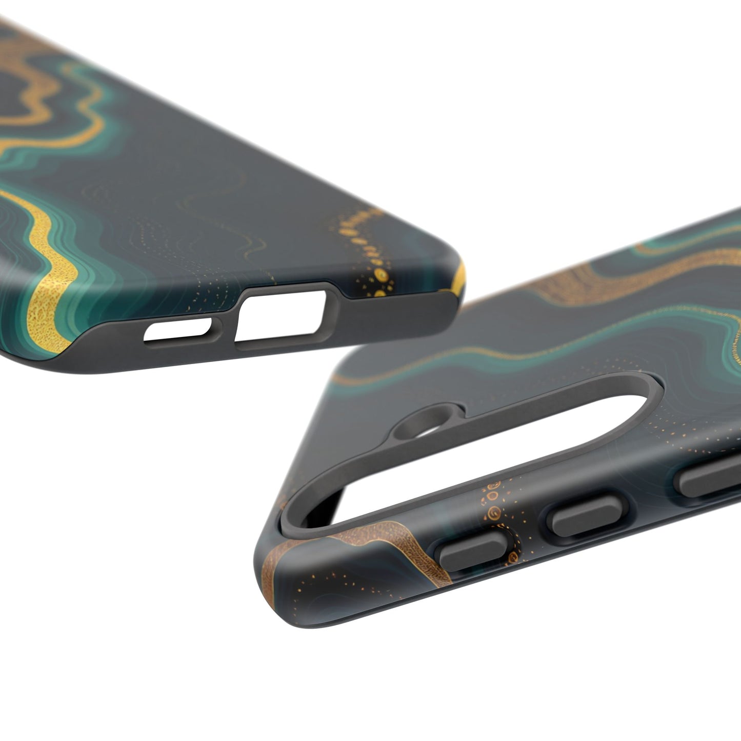 Elegant Phone Case, Geode Phone Protector, Stylish Protective Cover, Unique Gift for Him, Trendy Tech Accessory