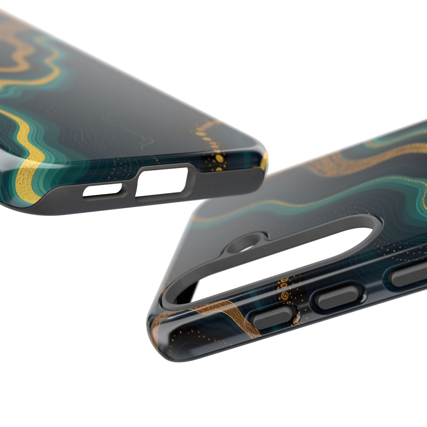Elegant Phone Case, Geode Phone Protector, Stylish Protective Cover, Unique Gift for Him, Trendy Tech Accessory