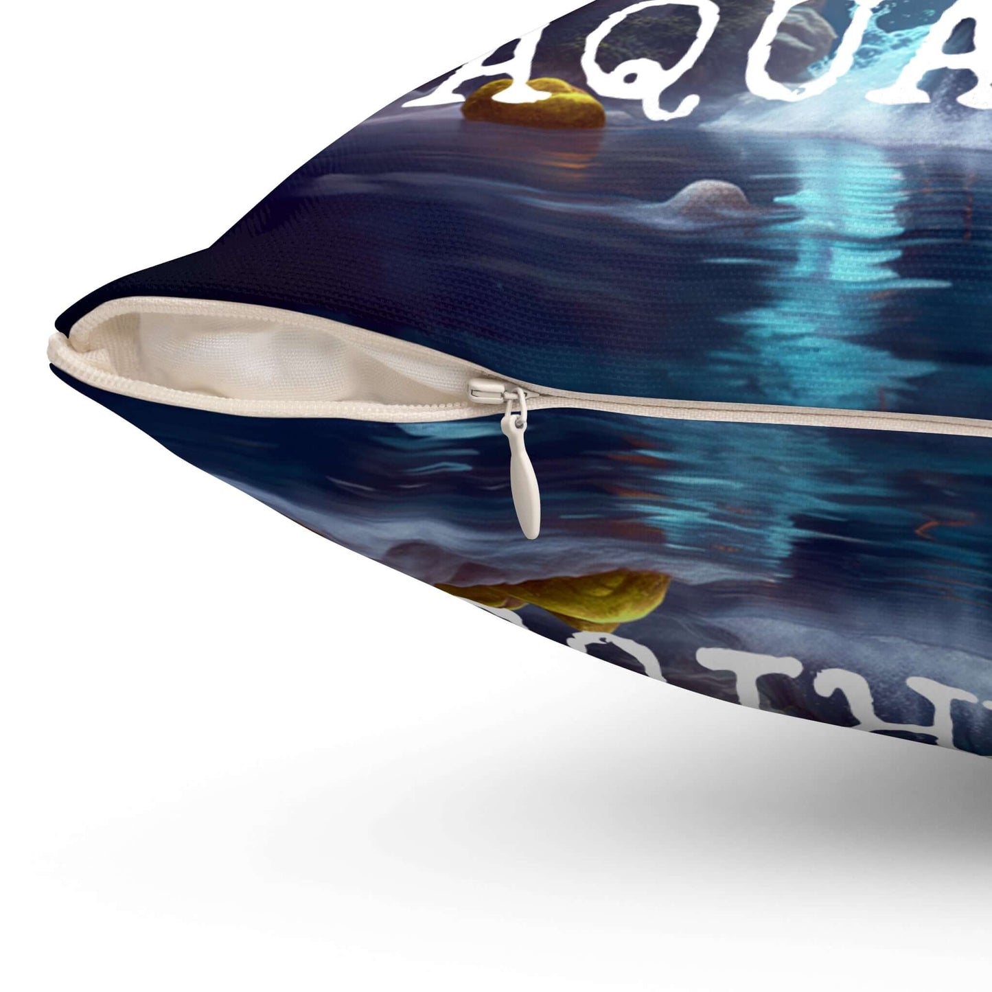 Aquarius Horoscope Astrology Square Throw Pillow