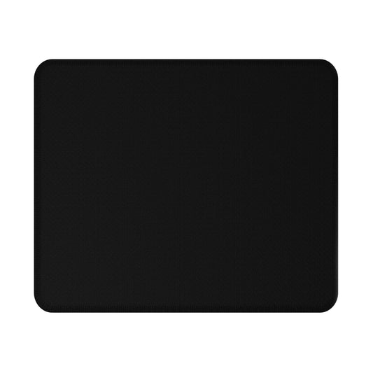 Black and White Polka Dot Mouse Pad