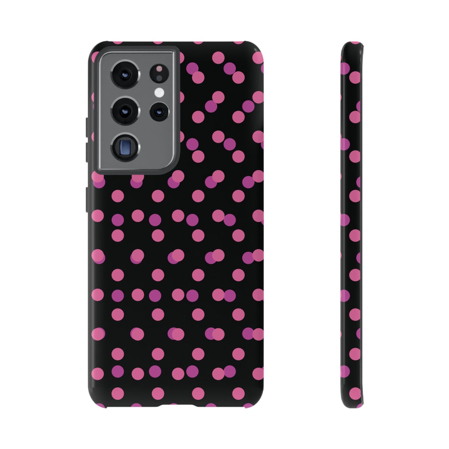 Pink Confetti Dot Phone Case | Tough Phone Case