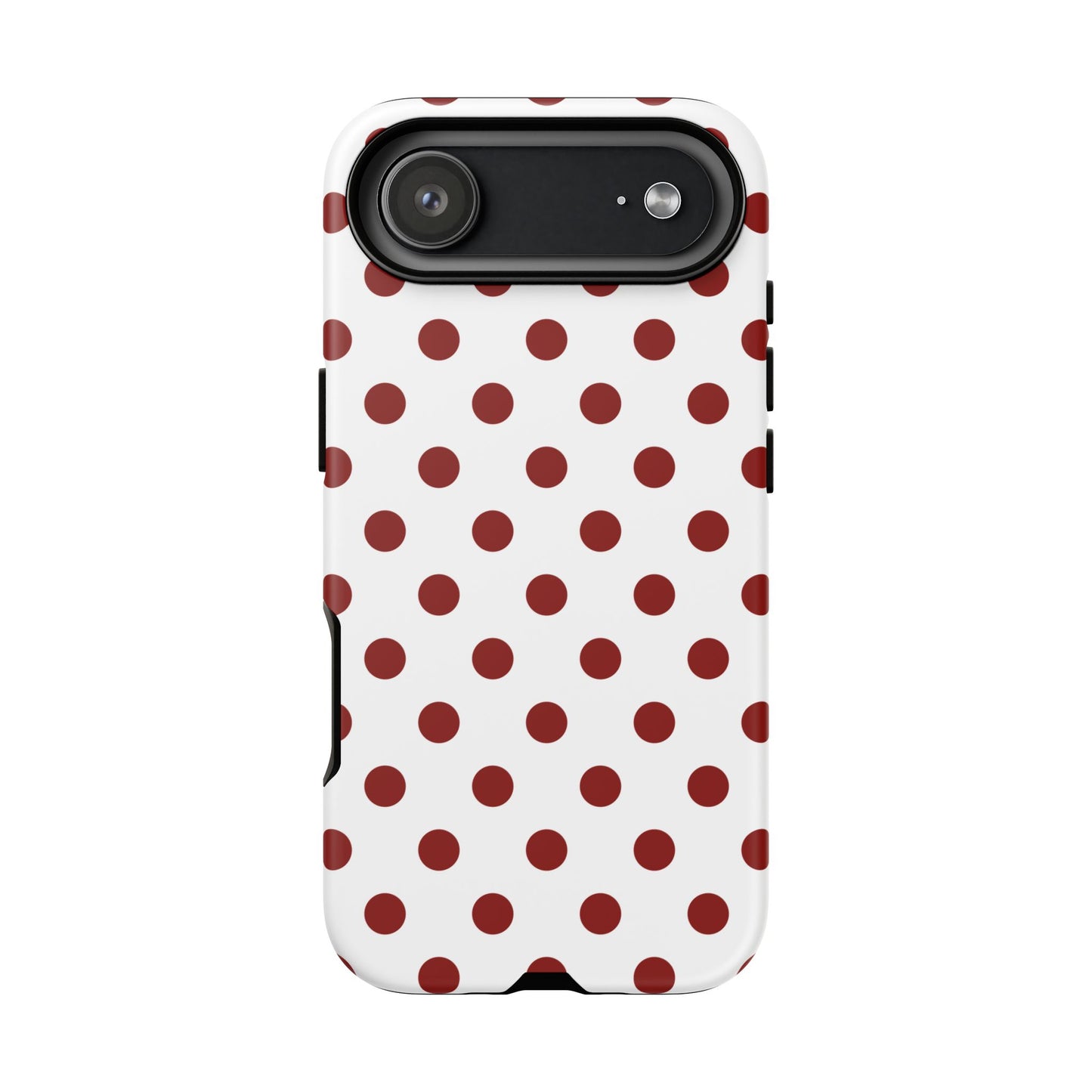 Cherry Red Polka dot Phone Case Cover