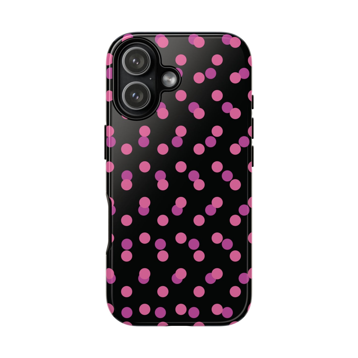 Pink Confetti Dot Phone Case | Tough Phone Case