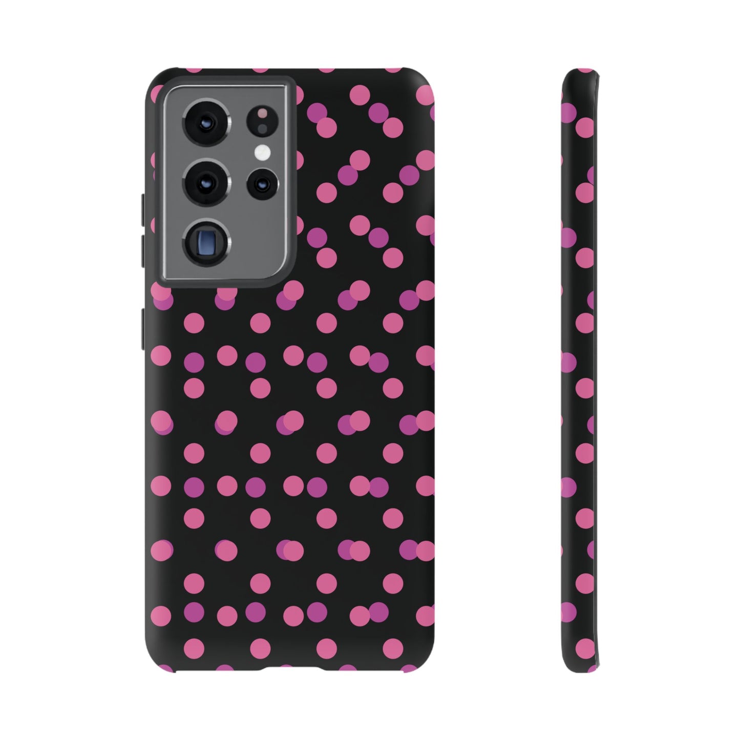 Pink Confetti Dot Phone Case | Tough Phone Case