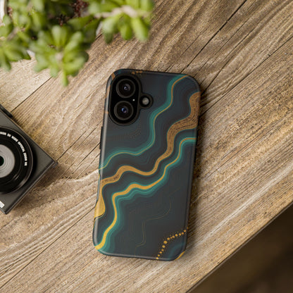 Elegant Phone Case, Geode Phone Protector, Stylish Protective Cover, Unique Gift for Him, Trendy Tech Accessory