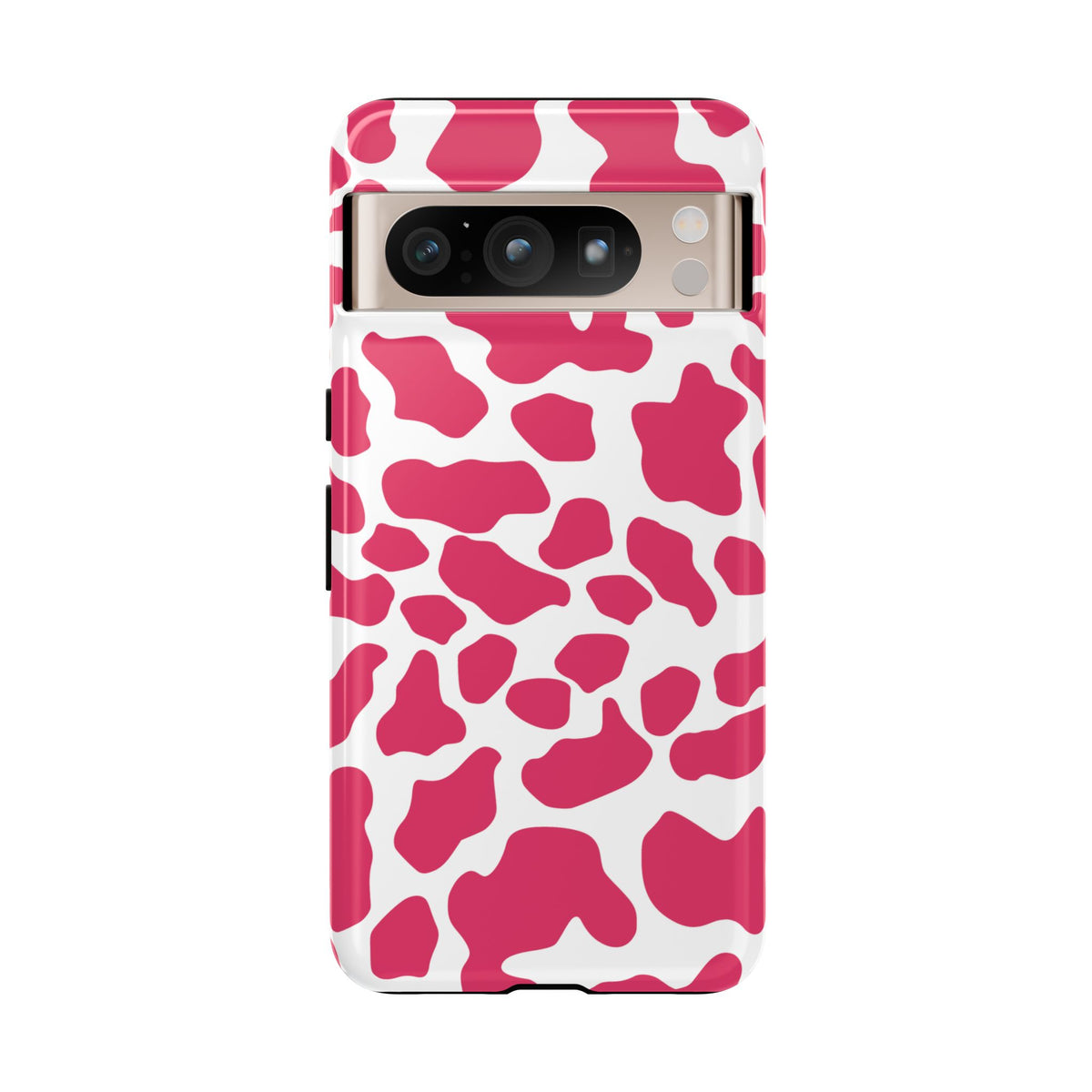 Pink Cow Print Phone Case Cover — Cute Tough Cases Protection