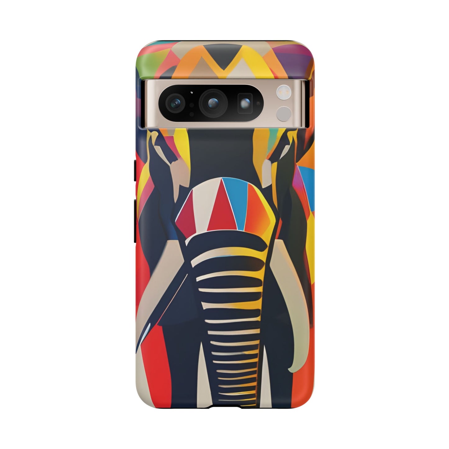 Elephant Print Tough phone Case,