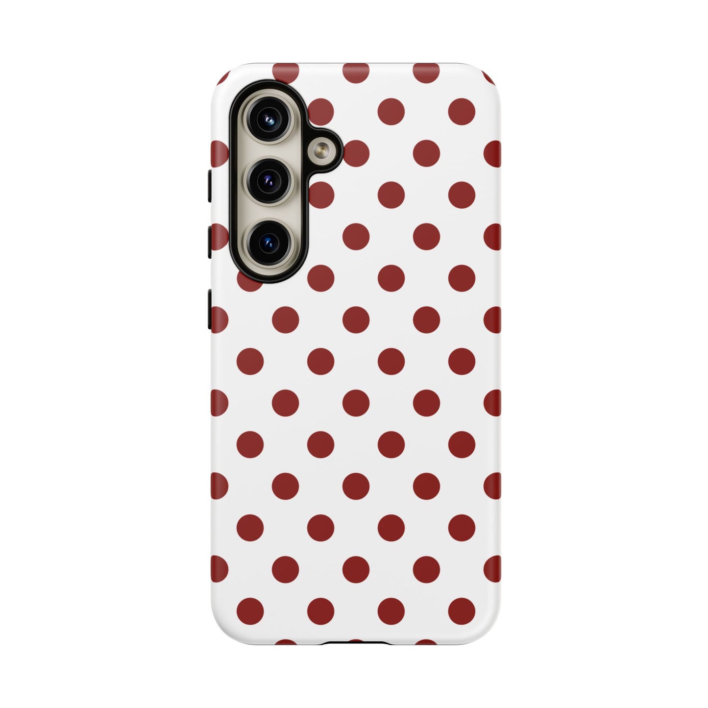 Cherry Red Polka dot Phone Case Cover