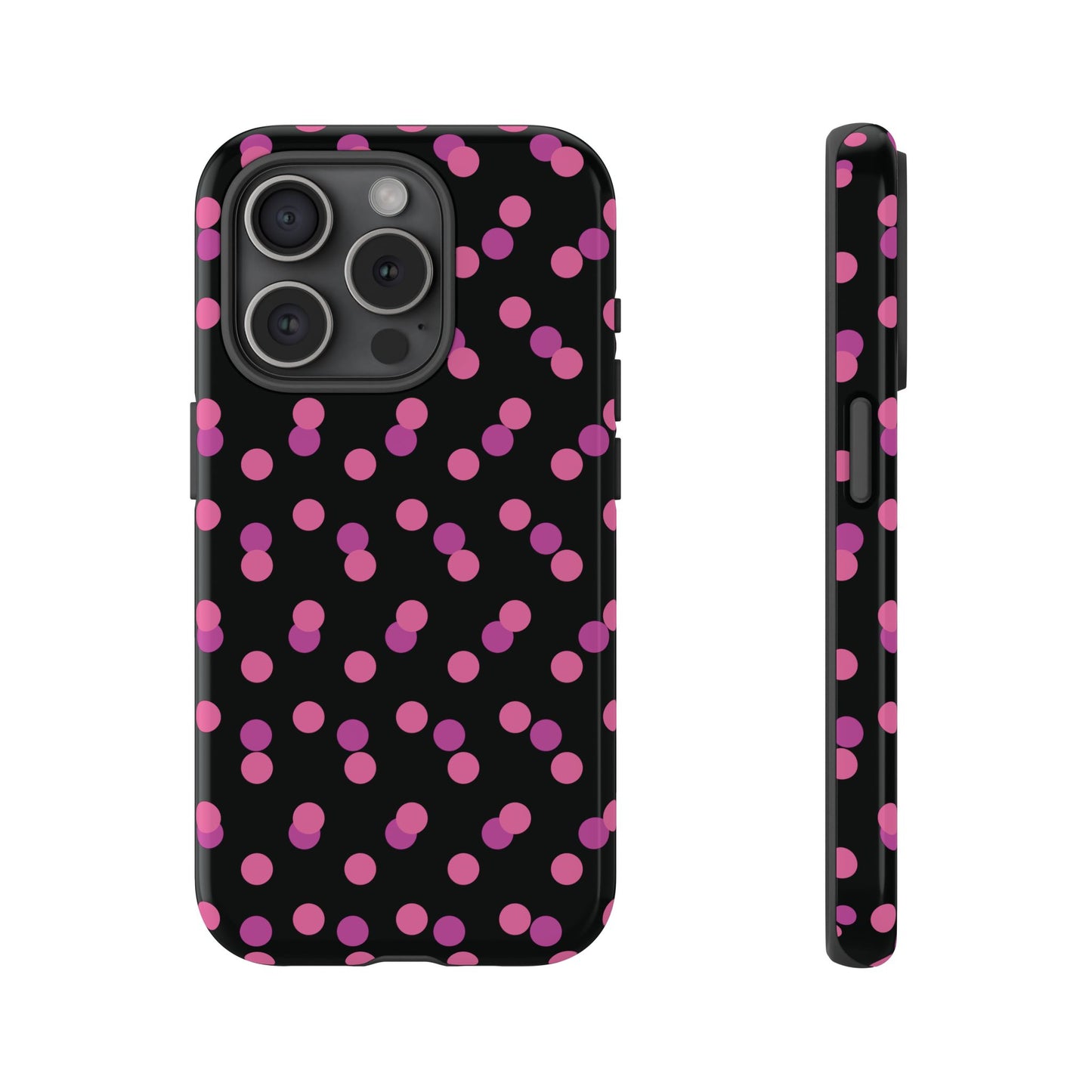 Pink Confetti Dot Phone Case | Tough Phone Case