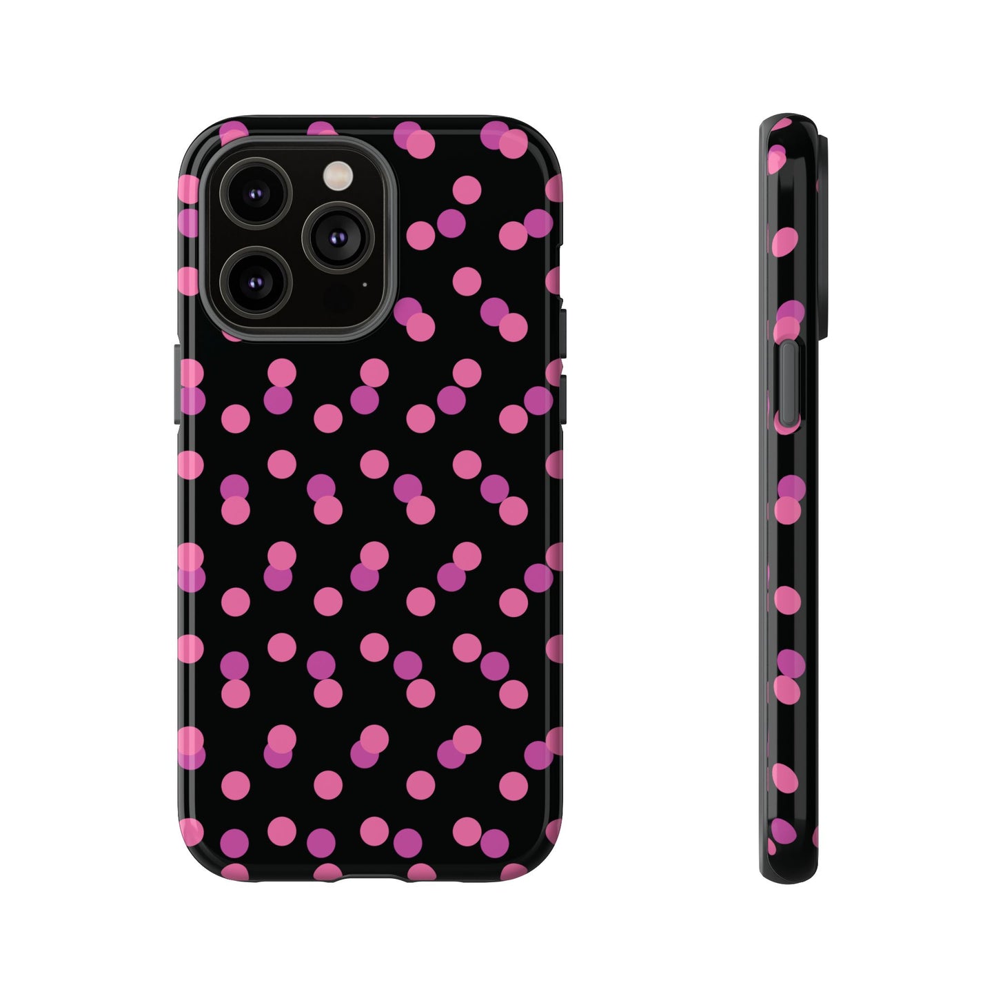 Pink Confetti Dot Phone Case | Tough Phone Case