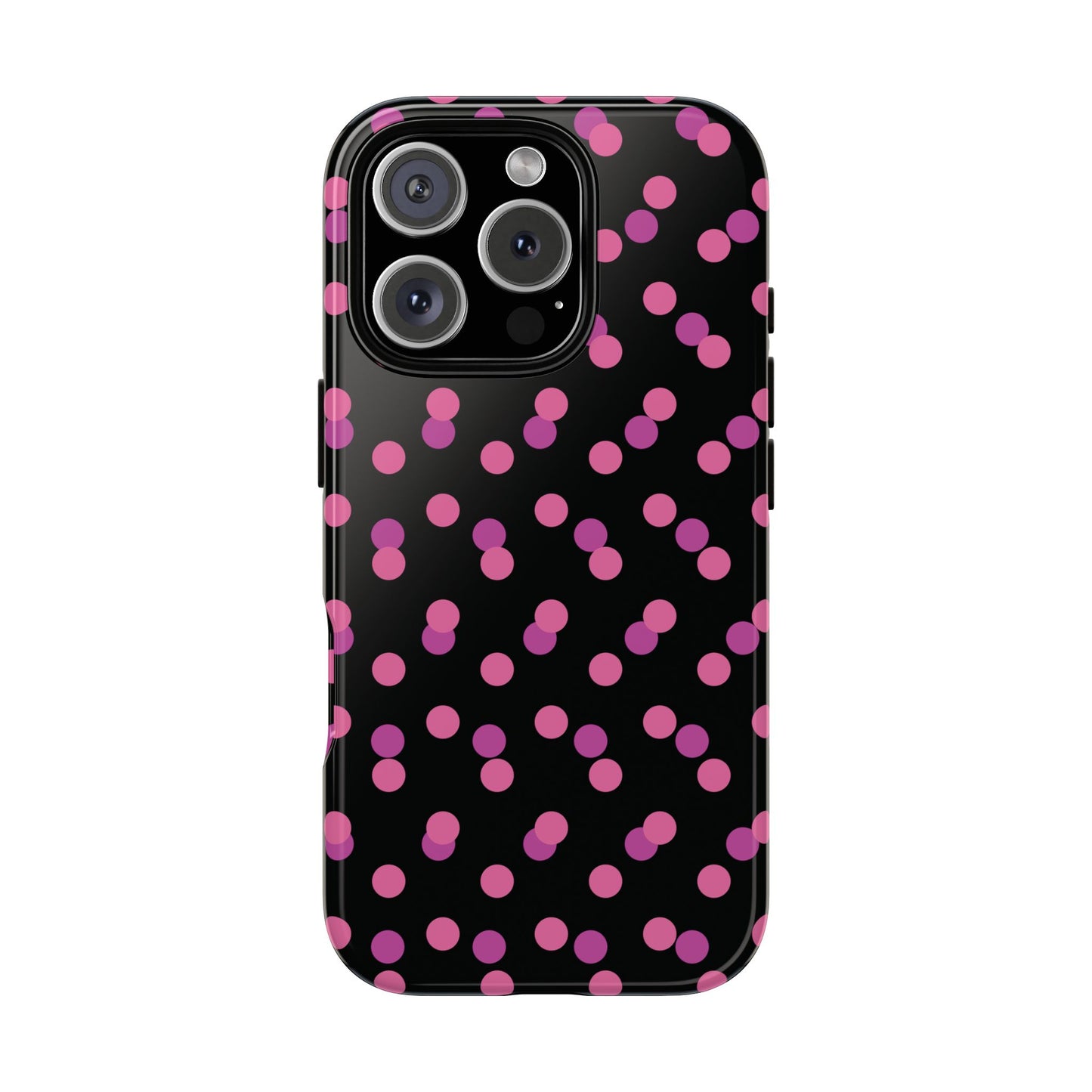 Pink Confetti Dot Phone Case | Tough Phone Case