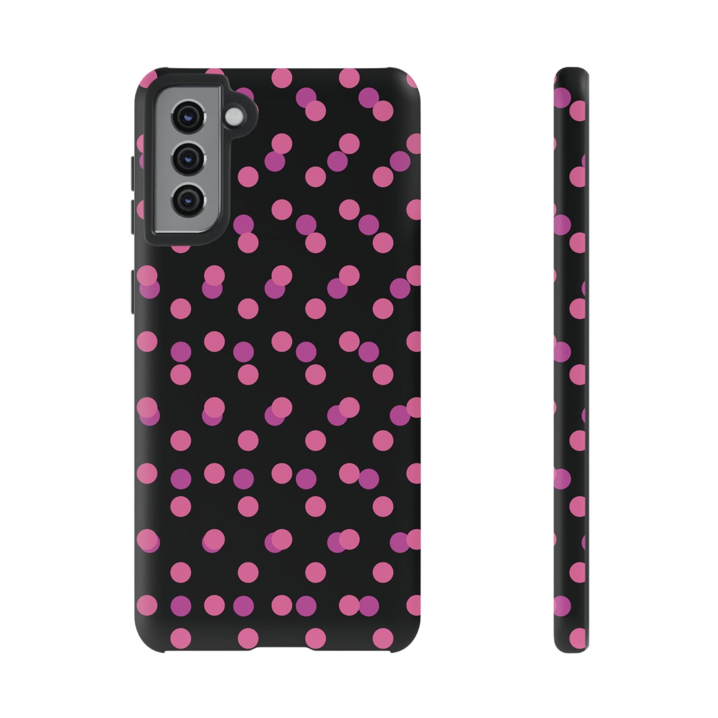 Pink Confetti Dot Phone Case | Tough Phone Case