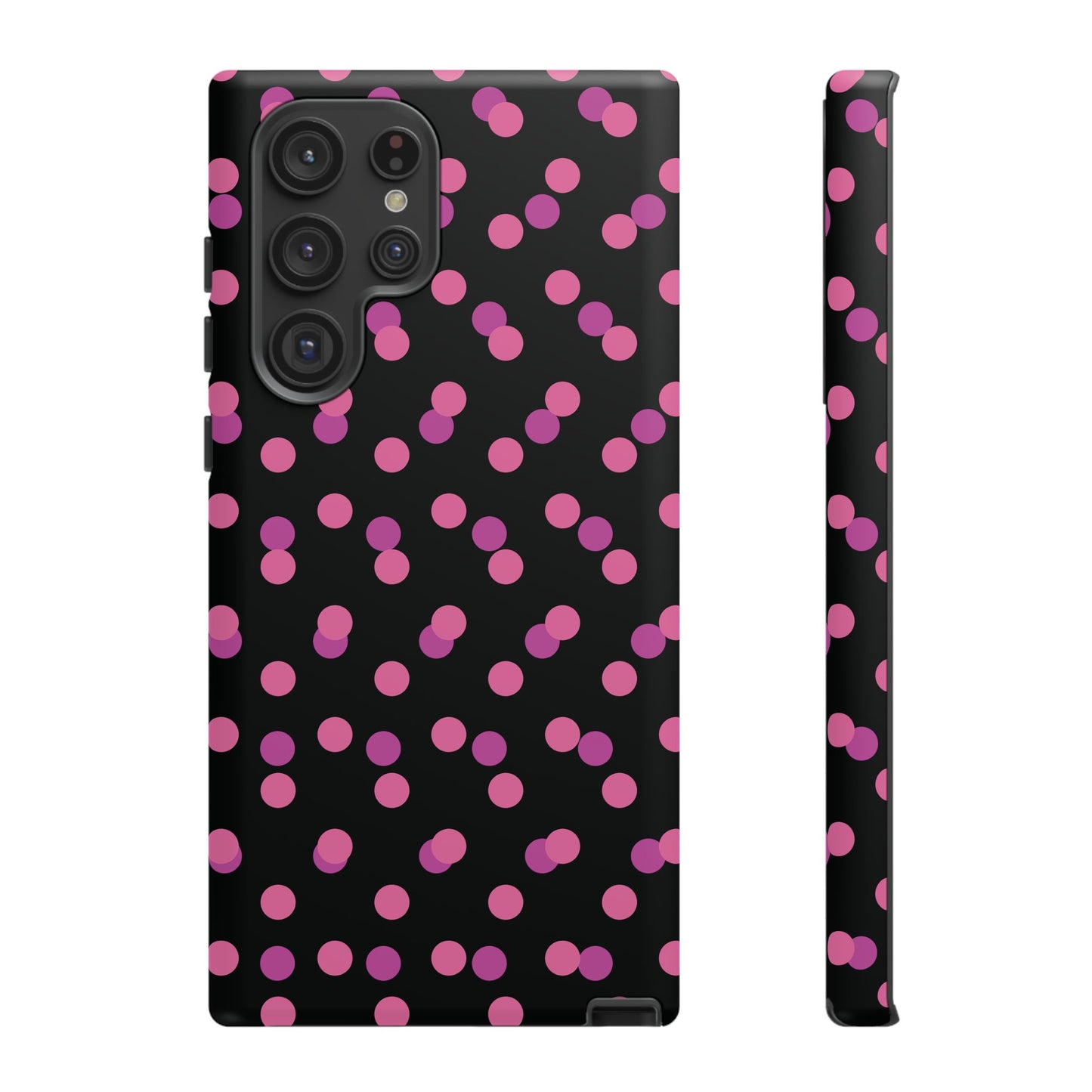 Pink Confetti Dot Phone Case | Tough Phone Case