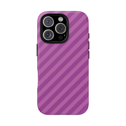 Pink Diagonal Phone Case Cover, Protective Shell, Phone Accessories, Gift