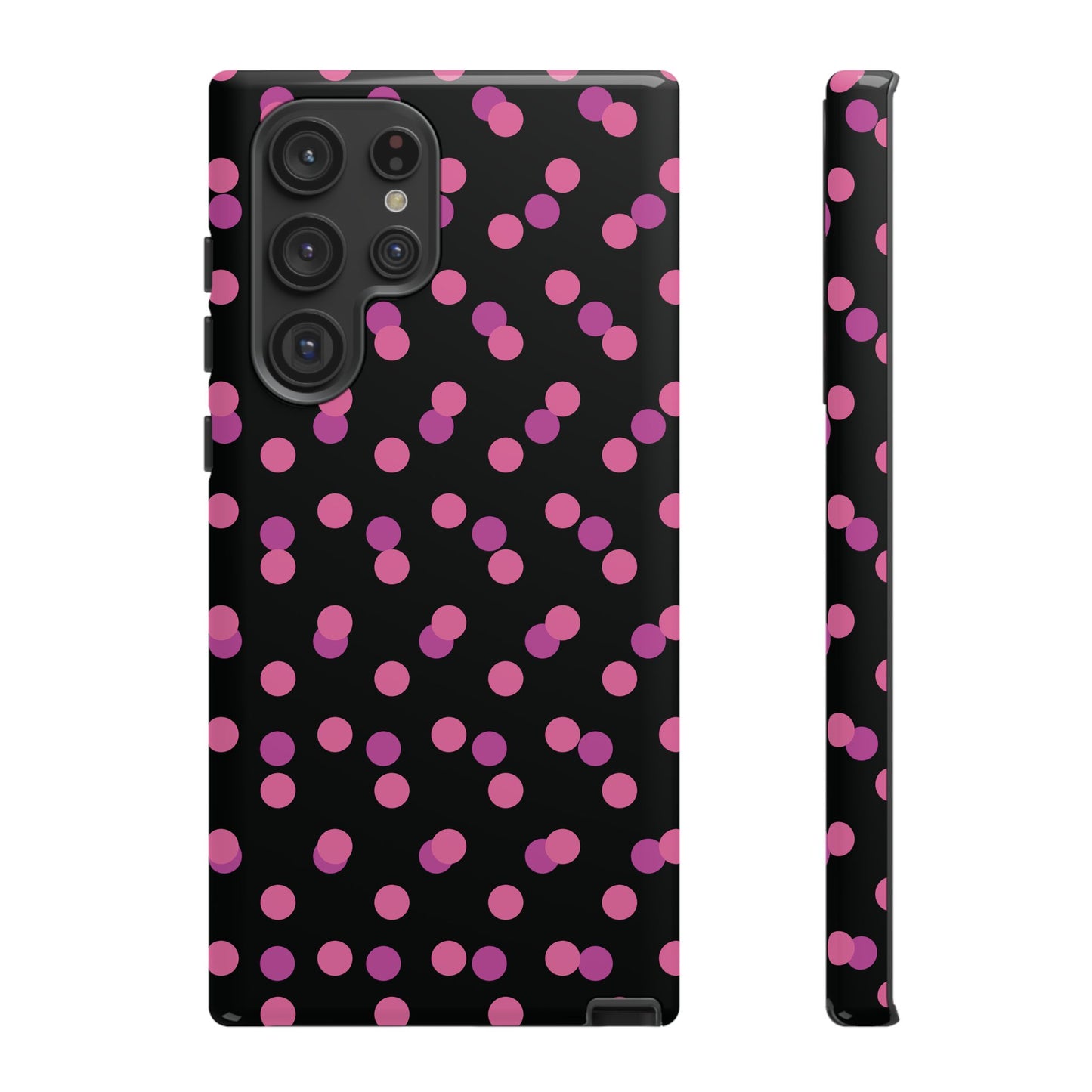 Pink Confetti Dot Phone Case | Tough Phone Case