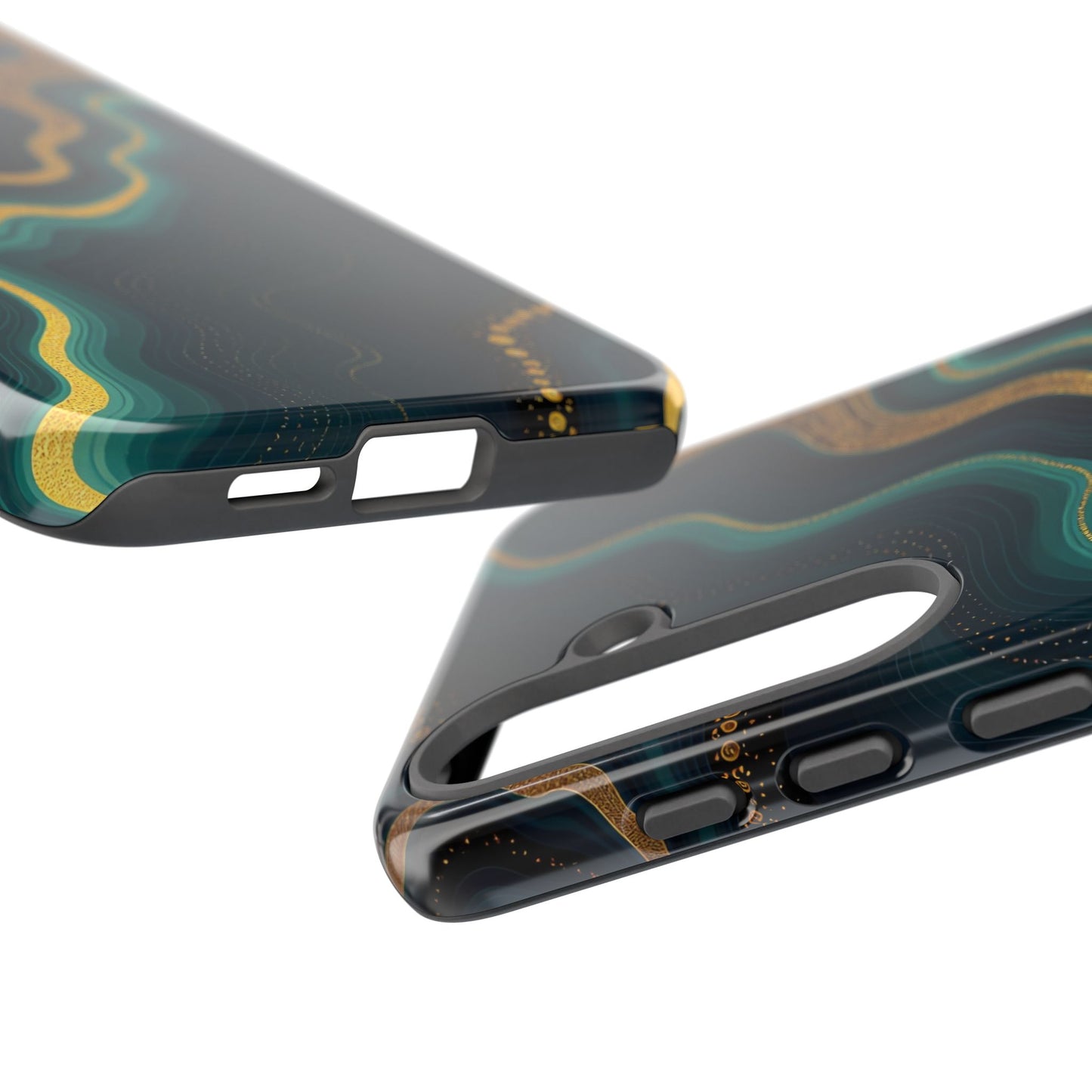 Elegant Phone Case, Geode Phone Protector, Stylish Protective Cover, Unique Gift for Him, Trendy Tech Accessory