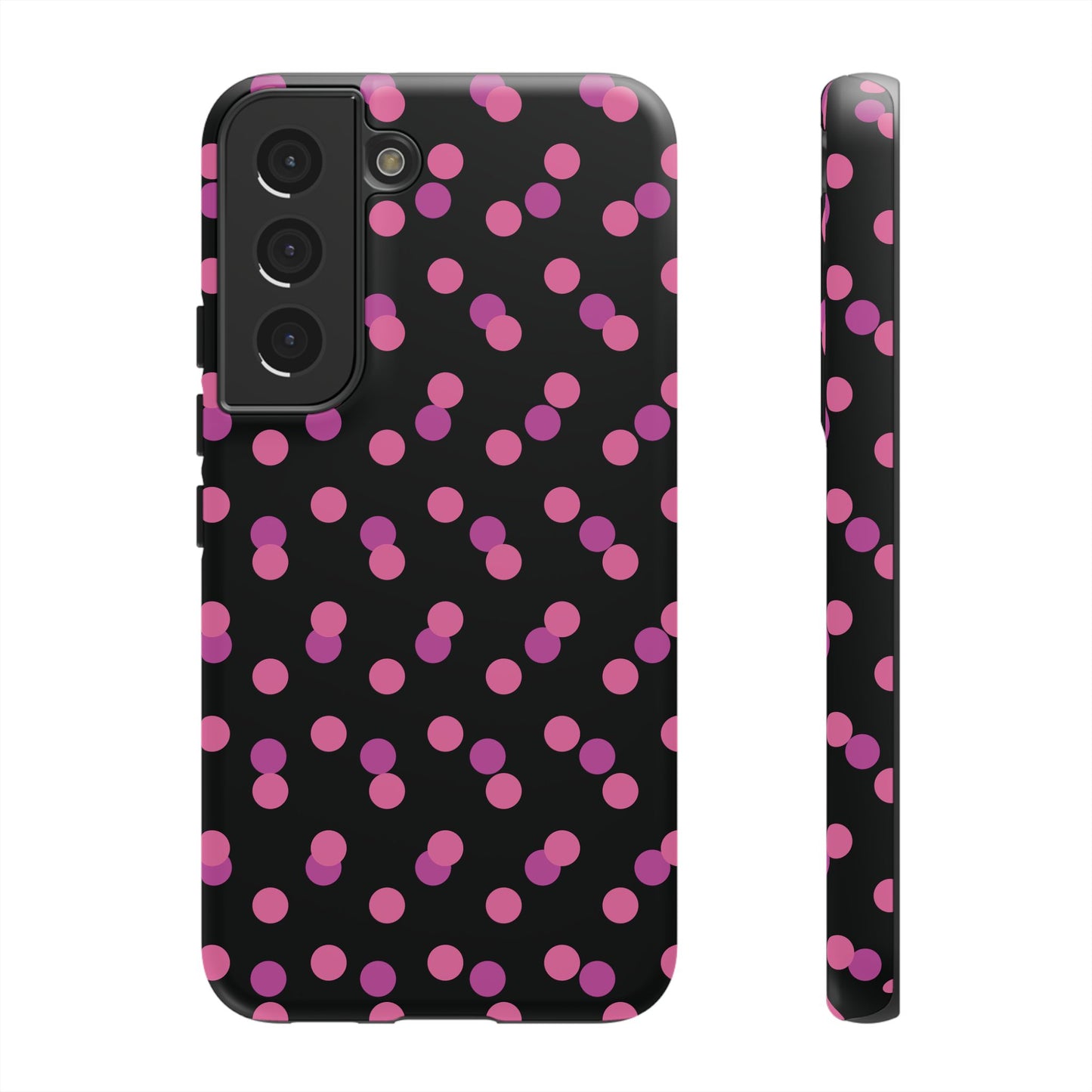 Pink Confetti Dot Phone Case | Tough Phone Case