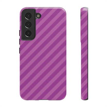 Pink Diagonal Phone Case Cover, Protective Shell, Phone Accessories, Gift