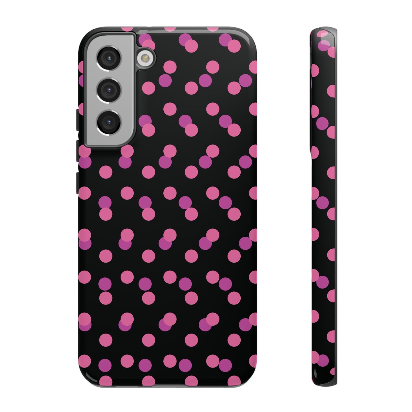 Pink Confetti Dot Phone Case | Tough Phone Case