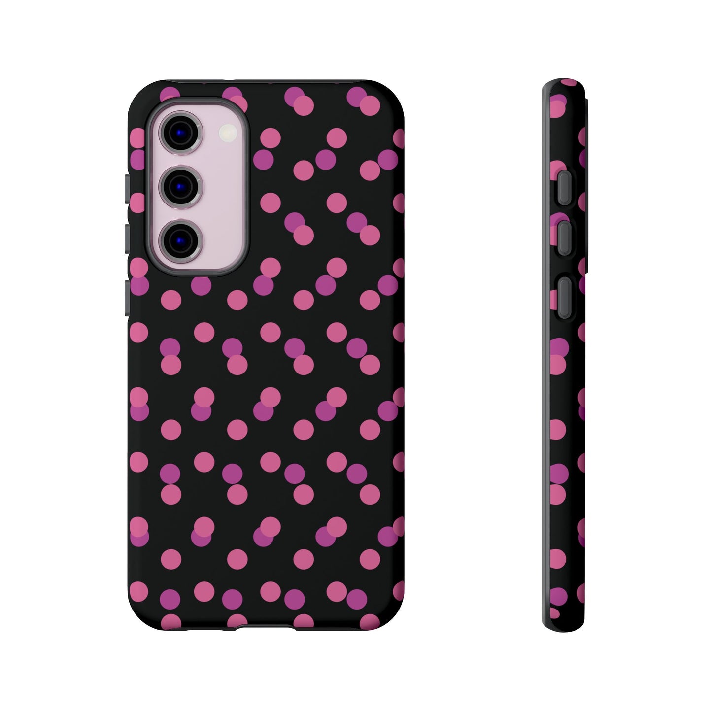 Pink Confetti Dot Phone Case | Tough Phone Case