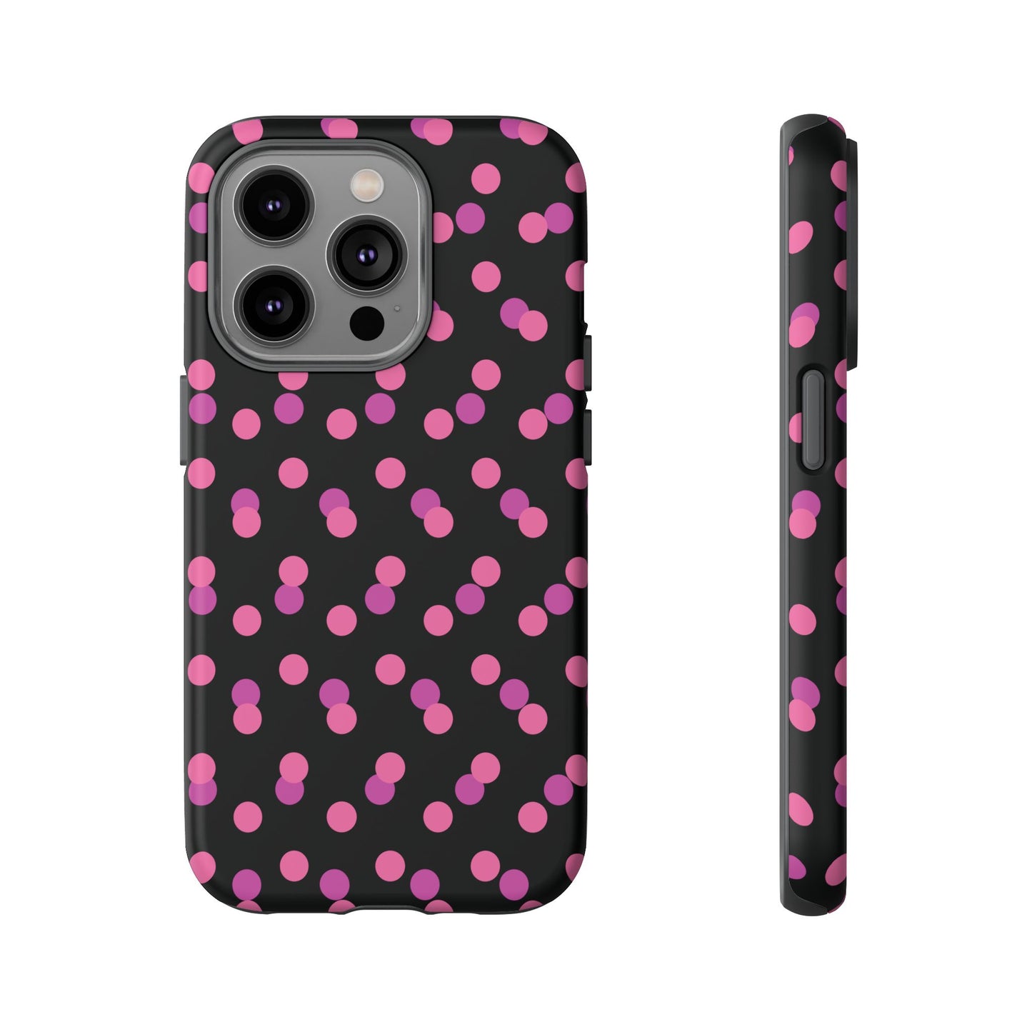 Pink Confetti Dot Phone Case | Tough Phone Case
