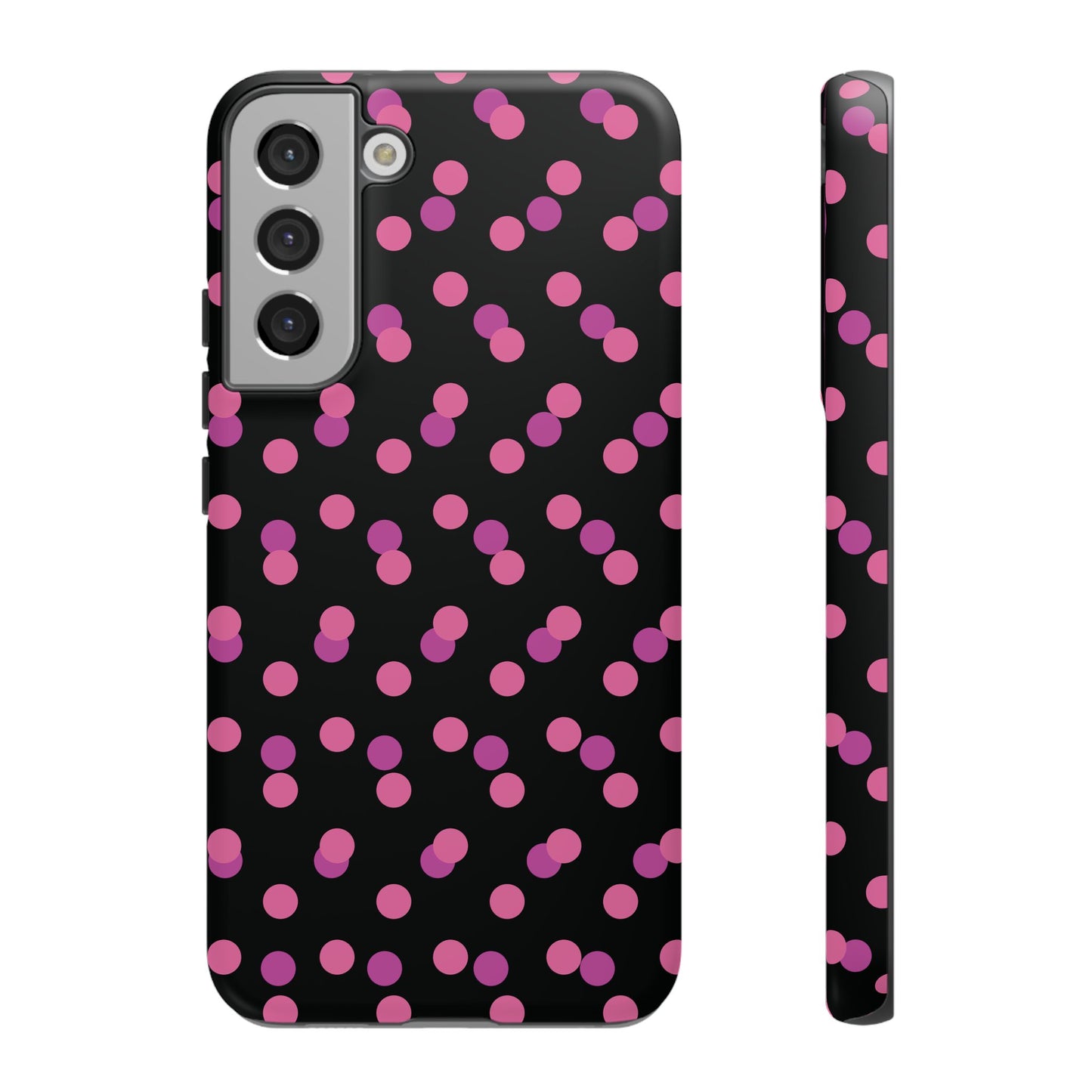 Pink Confetti Dot Phone Case | Tough Phone Case