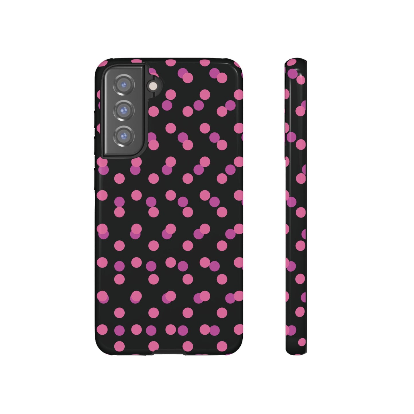 Pink Confetti Dot Phone Case | Tough Phone Case