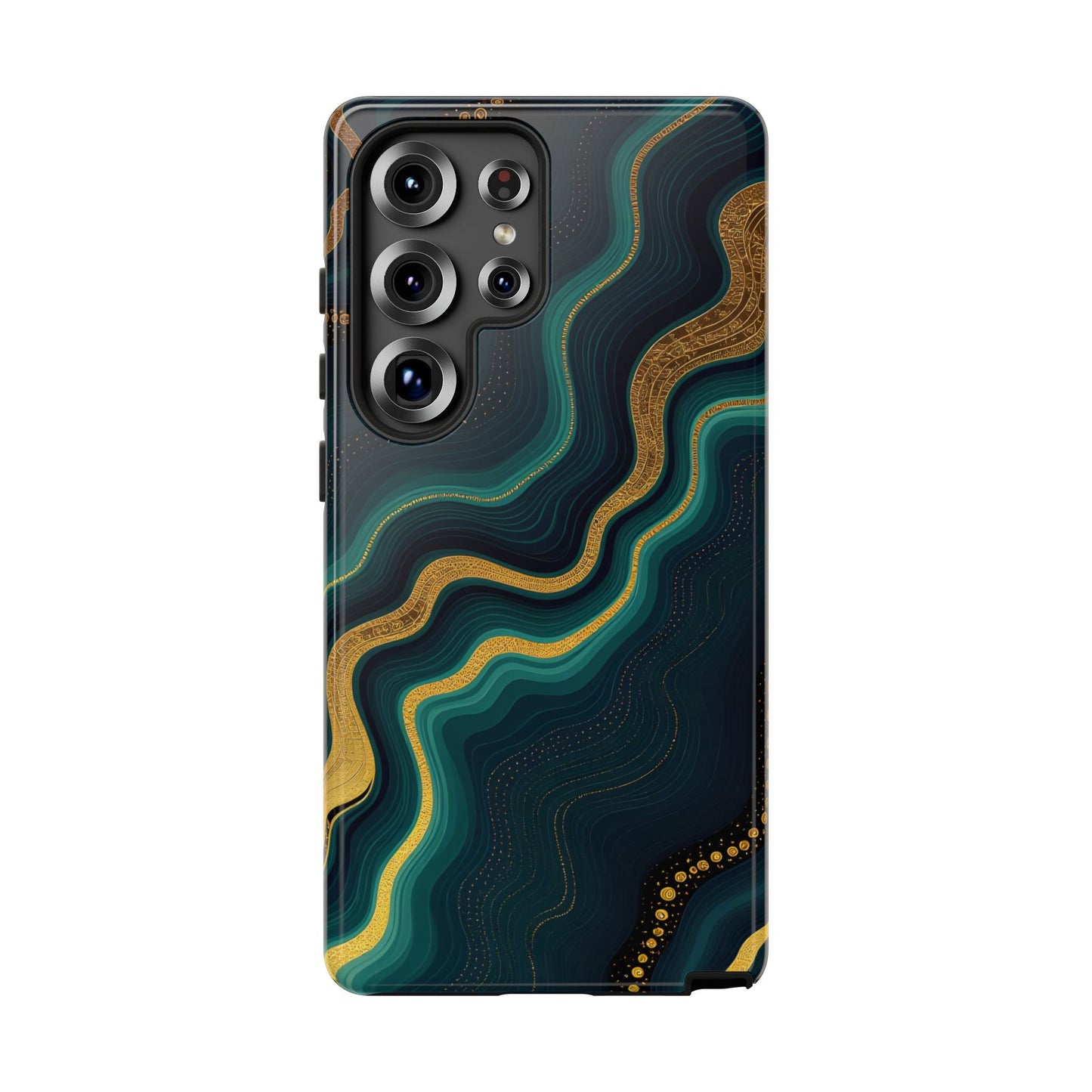 Elegant Phone Case, Geode Phone Protector, Stylish Protective Cover, Unique Gift for Him, Trendy Tech Accessory