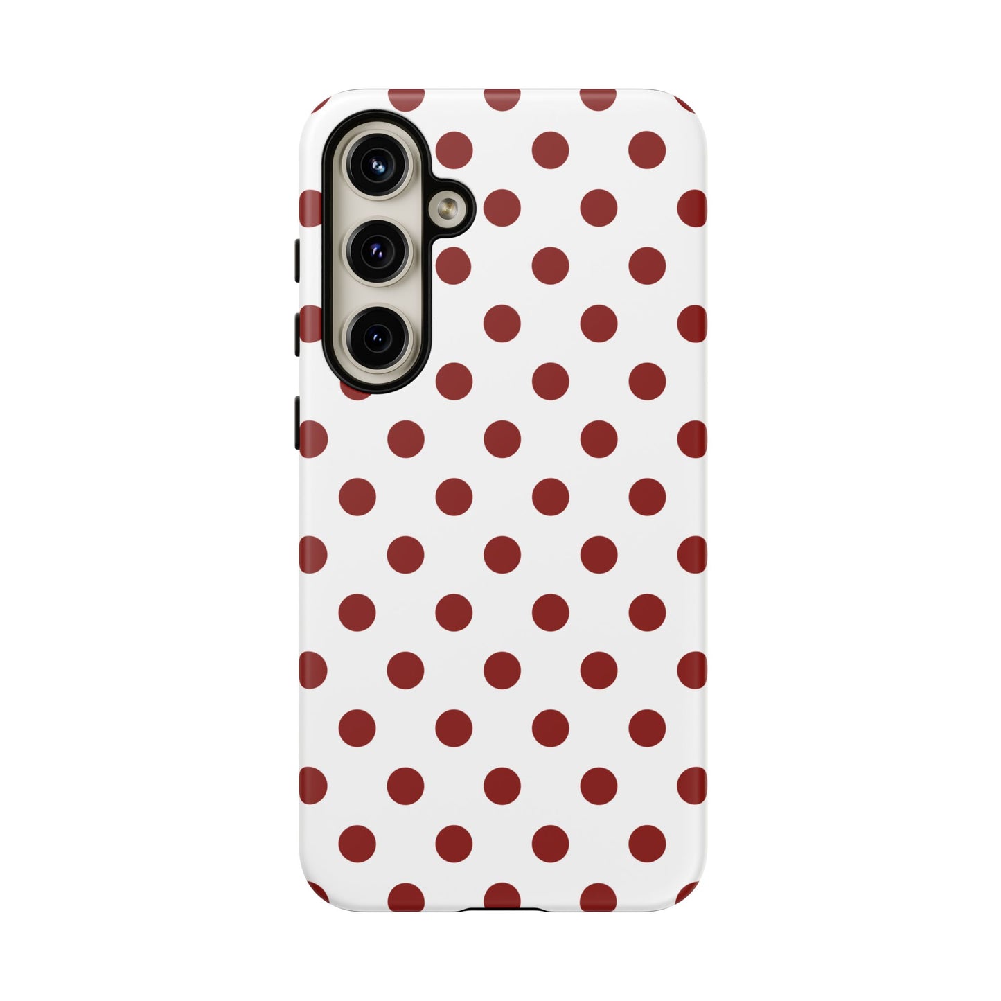 Cherry Red Polka dot Phone Case Cover
