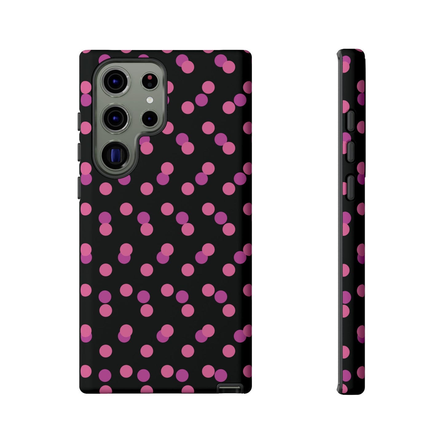 Pink Confetti Dot Phone Case | Tough Phone Case