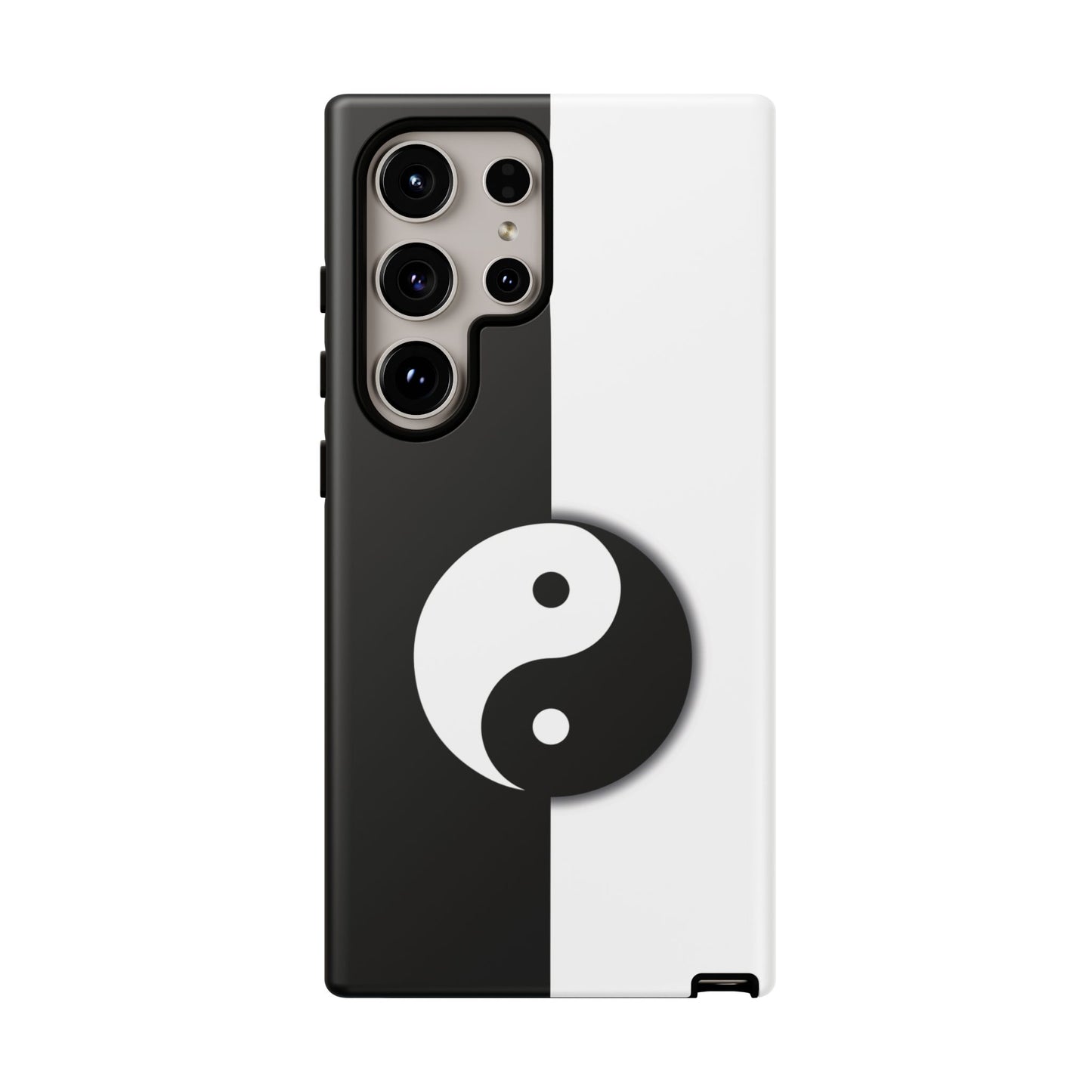 Yin Yang Black and White Phone Case Cover