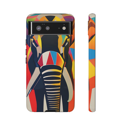 Elephant Print Tough phone Case,