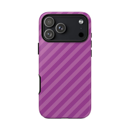 Pink Diagonal Phone Case Cover, Protective Shell, Phone Accessories, Gift