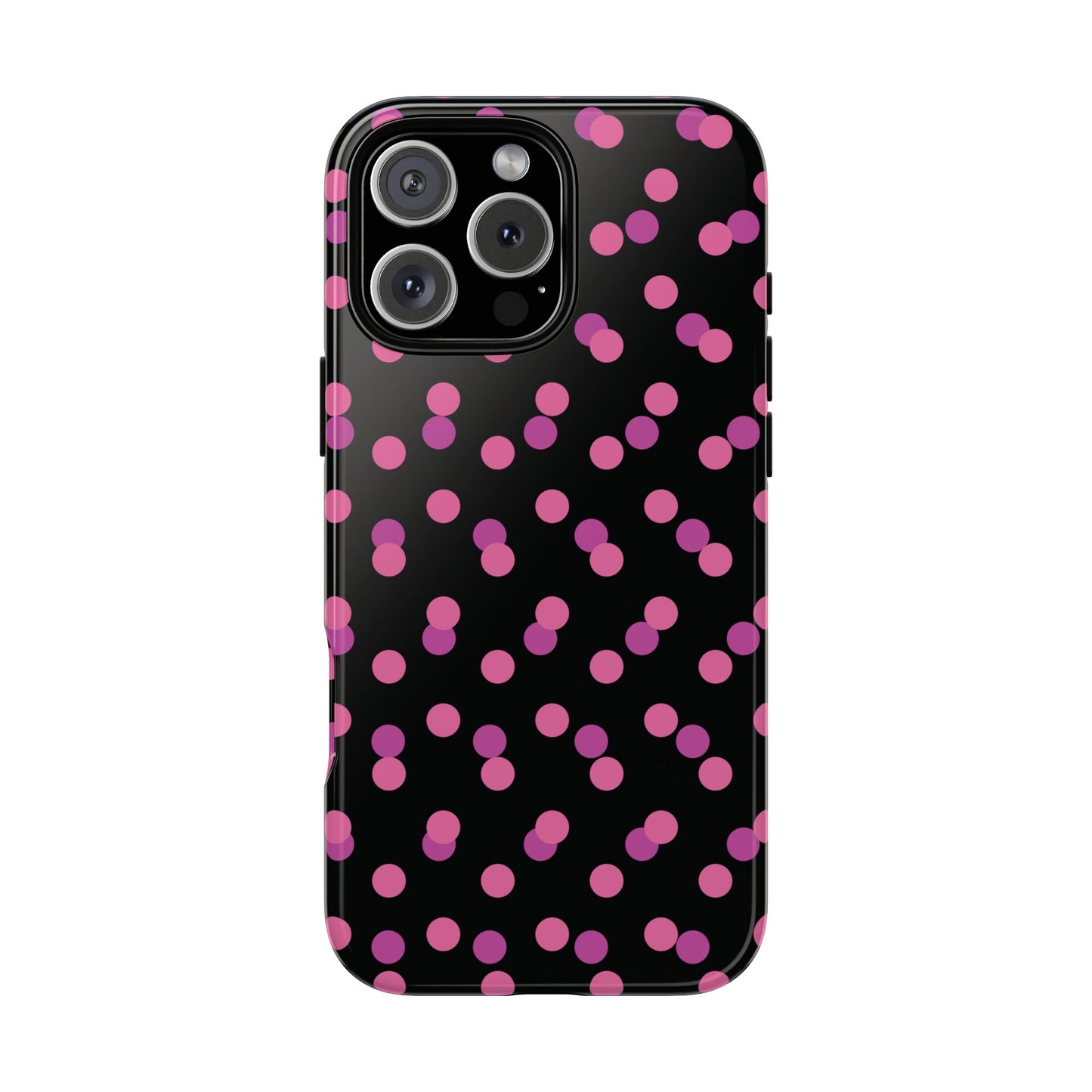 Pink Confetti Dot Phone Case | Tough Phone Case