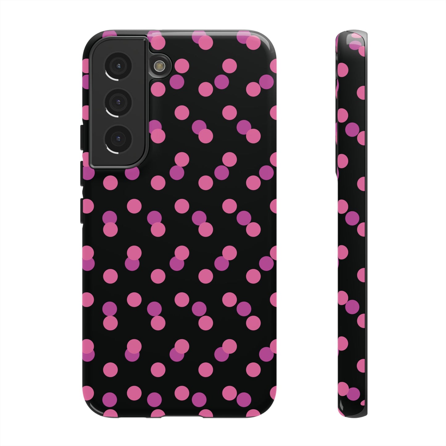 Pink Confetti Dot Phone Case | Tough Phone Case