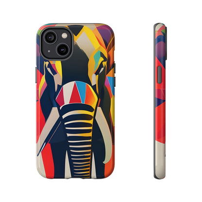 Elephant Print Tough phone Case,