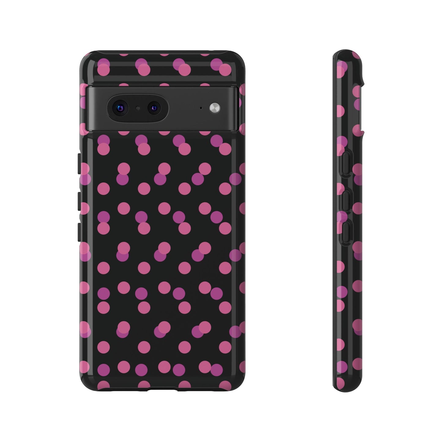 Pink Confetti Dot Phone Case | Tough Phone Case