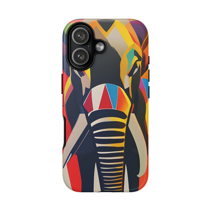 Elephant Print Tough phone Case,