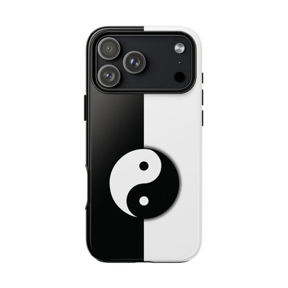 Yin Yang Black and White Phone Case Cover