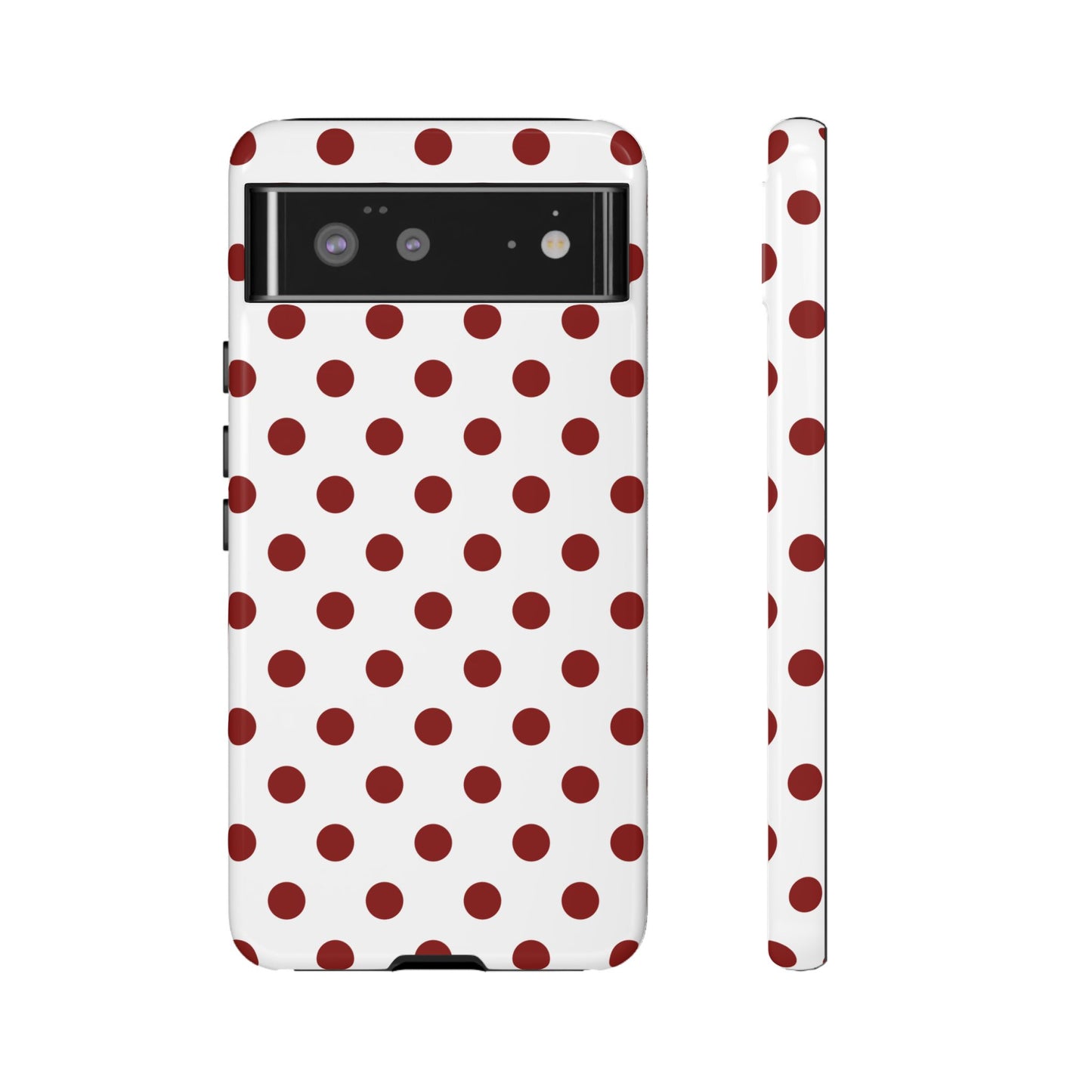 Cherry Red Polka dot Phone Case Cover